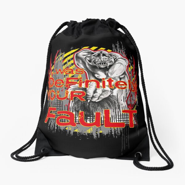Little devil Drawstring Bag