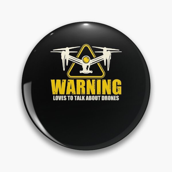 Item preview, Warning Loves To Talk About Drones Flying Aircraft Robotics  designed and sold by Nessshirts.