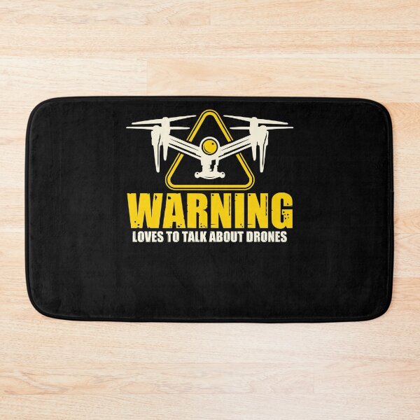 Item preview, Warning Loves To Talk About Drones Flying Aircraft Robotics  designed and sold by Nessshirts.