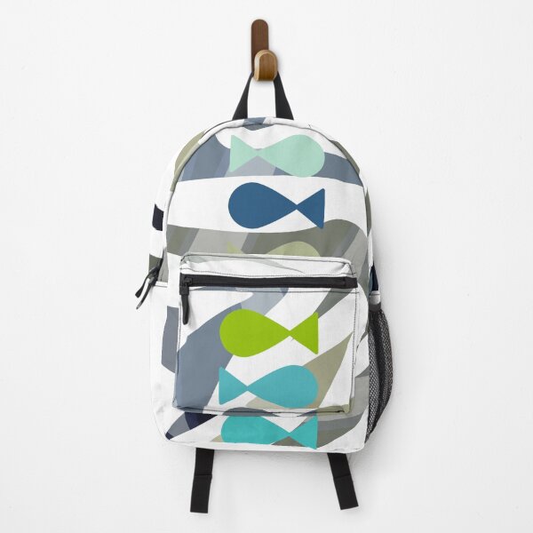 Item preview, Aesthetic abstract simple fish seascape - Caroline Laursen Original designed and sold by Caroline Laursen.