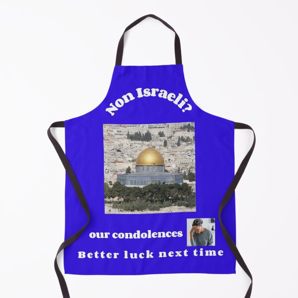 Item preview, "Condolences to non Israelis"  (White text) designed and sold by skoumpourdides.