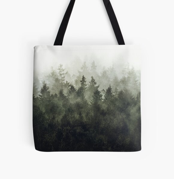 The Heart Of My Heart // Green Mountain Edit All Over Print Tote Bag