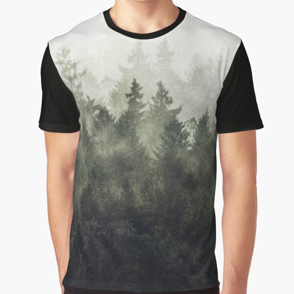 Artikel-Vorschau von The Heart Of My Heart // Green Mountain Romantasy Moody Wilderness Dream Forest With Cascadia Trees Covered In Magic Fog , designt und verkauft von Tordis Kayma.