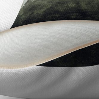 Alternate view of The Heart Of My Heart // Green Mountain Edit Floor Pillow