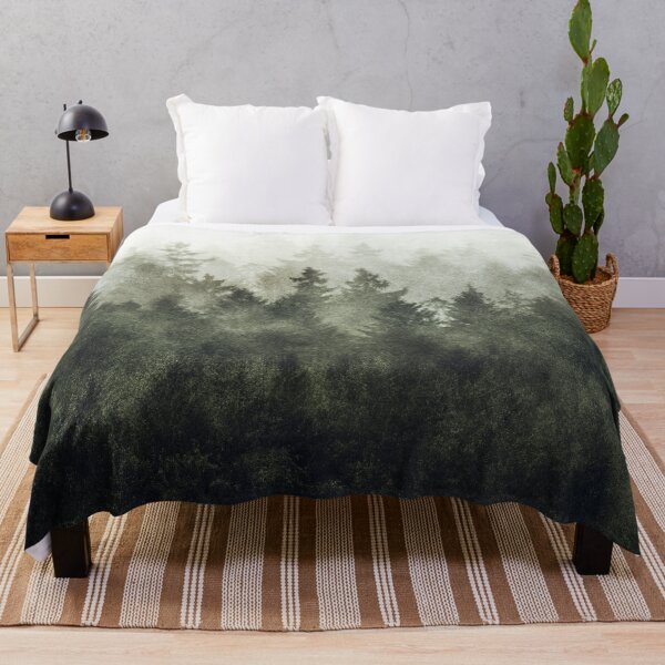 The Heart Of My Heart // Green Mountain Edit Throw Blanket