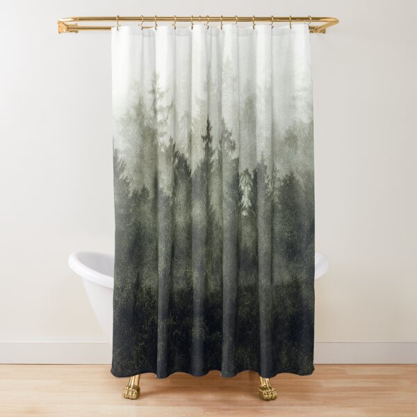 Item preview, The Heart Of My Heart // Green Mountain Romantasy Moody Wilderness Dream Forest With Cascadia Trees Covered In Magic Fog  designed and sold by Tordis Kayma.