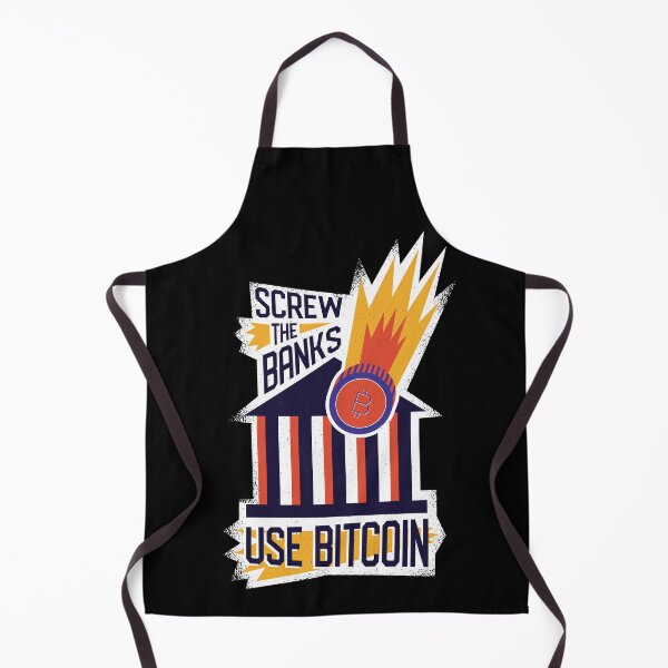 Item preview, Screw The Banks Use Bitcoin designed and sold by Hoiho Adventure Shirts.