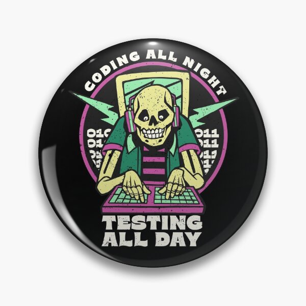Item preview, Programming Skeleton Coding All Night Testing All Day designed and sold by Hoiho Adventure Shirts.