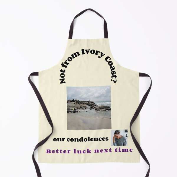 Item preview, "Condolences to non Ivorians"  (black text) designed and sold by skoumpourdides.