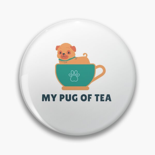 Item preview, Pug of Tea designed and sold by KhataCloset.