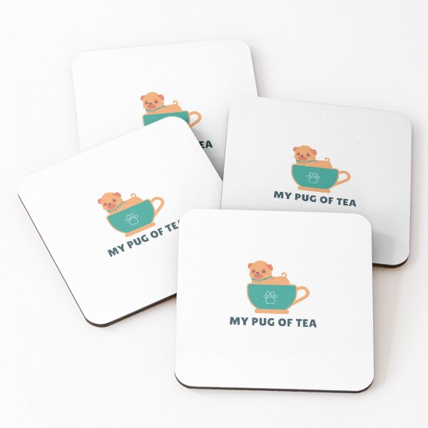 Item preview, Pug of Tea designed and sold by KhataCloset.