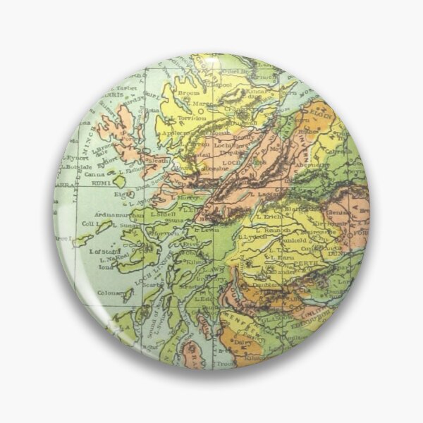 Item preview, Vintage Map of Scotland 1894 designed and sold by yourscotland.