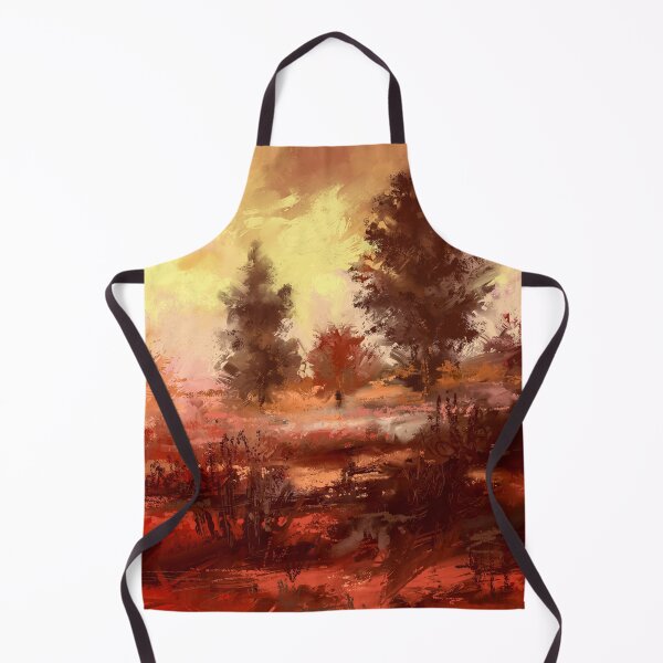 Item preview, Red Sunset, digital mysterious landscape designed and sold by Mikko Tyllinen.