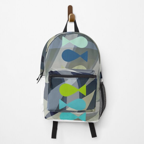 Item preview, Aesthetic abstract simple fish seascape - Caroline Laursen Original designed and sold by Caroline Laursen.