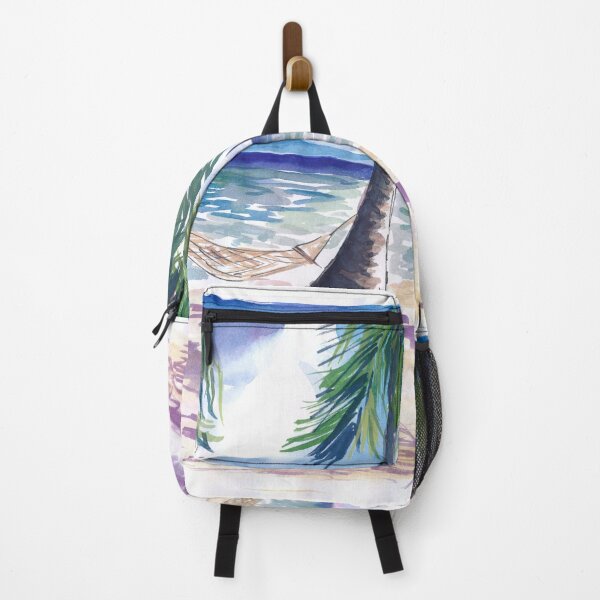 Item preview, Chilling in the Caribbean with Hammocks at the Beach designed and sold by artshop77.