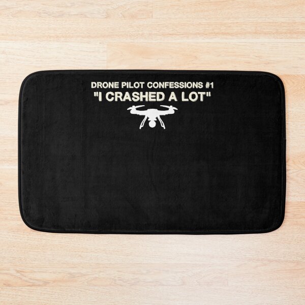 Item preview, No. 1 Drone Pilot Confessions "I Crashed A Lot" Quadcopter designed and sold by Nessshirts.