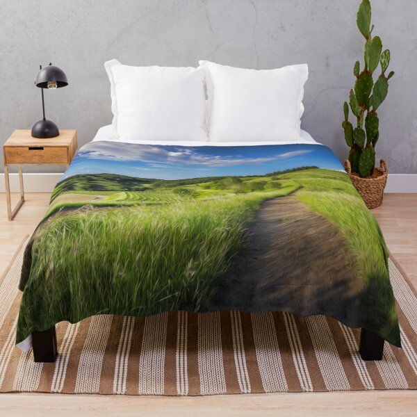 Item preview, Green Grassland Field Backyard Farm Mountain designed and sold by DanielCarvalho2.
