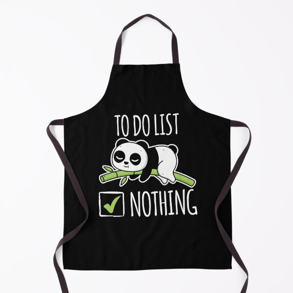Item preview, Funny To Do List Nothing Lazy People Cute Panda Energy Saving Shirt designed and sold by Skynix.