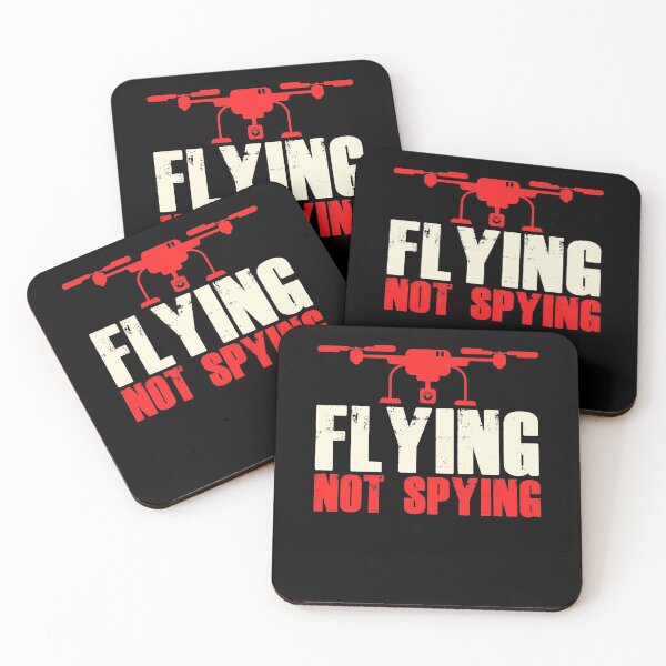 Artikelvorschau, Drohnenfliegen nicht ausspionieren unbemannter Flugzeug Quadcopter Pilot entworfen und verkauft von Nessshirts.