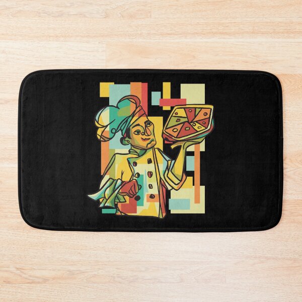 Item preview, Cubist Pizza Chef designed and sold by Hoiho Adventure Shirts.