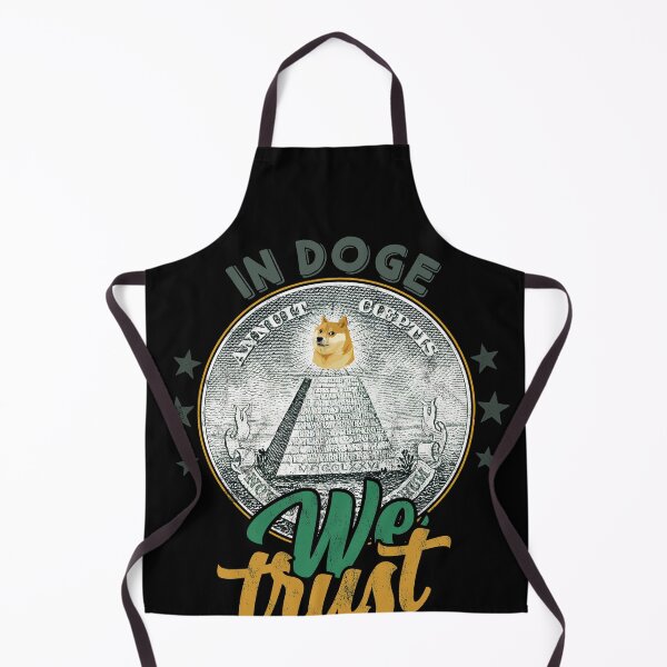 Item preview, dogecoin funny meme - in doge we trust - one dollar parody designed and sold by majuga.