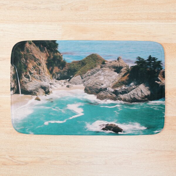 Item preview, Sea Ocean Water Waves Nature Rock  designed and sold by DanielCarvalho2.