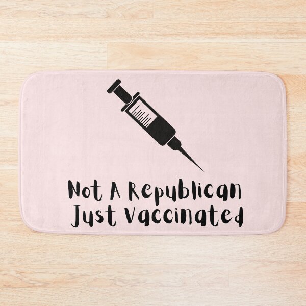 Item preview, not a republican just vaccinated designed and sold by Zaibo.