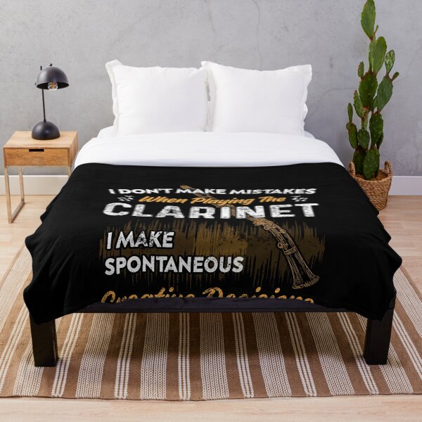 Aperçu de l'œuvre Clarinettiste Musicien cadeau Clarinette créée et vendue par Shirtcaesar.