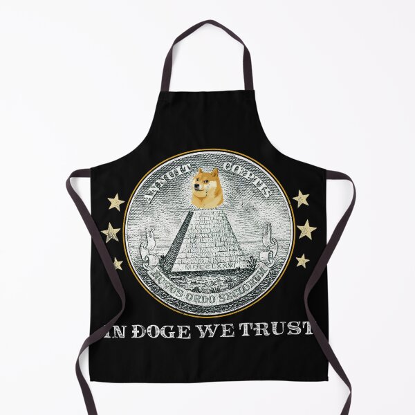 Item preview, dogecoin funny meme - in doge we trust - one dollar parody designed and sold by majuga.