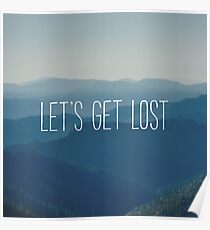 Lass uns verloren gehen Poster