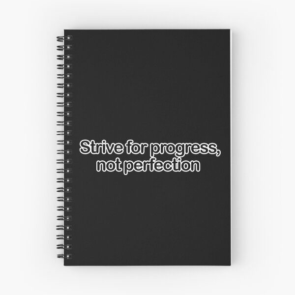 Item preview, Strive for progress, not perfection designed and sold by Ashu-Tyagi.
