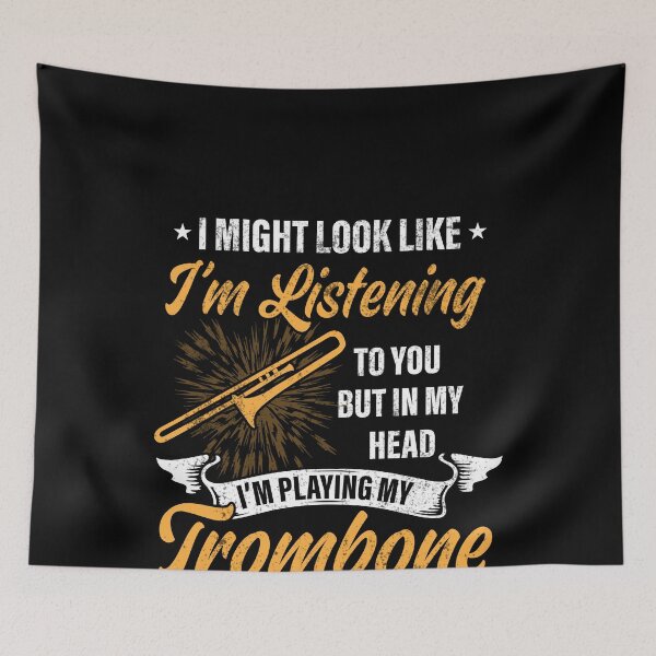Item preview, Trombone Trombonist Jazz designed and sold by Shirtcaesar.
