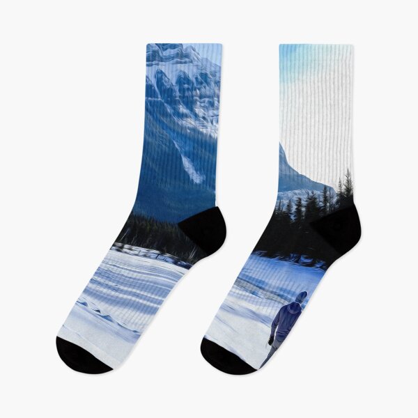 Item preview, Nature Landscape Mountains Trees Snow Blue  designed and sold by DanielCarvalho2.