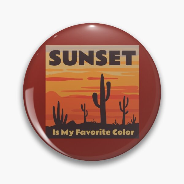 Item preview, Desert Sunset is My Favorite Color Cactus Silhouette designed and sold by Maria Garcia.