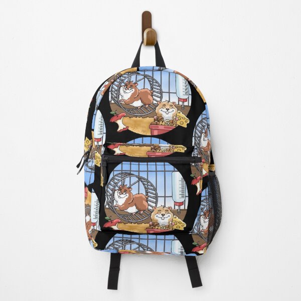 Item preview, Fluffy hamsters hamster wheel cage designed and sold by ARTemyzz.