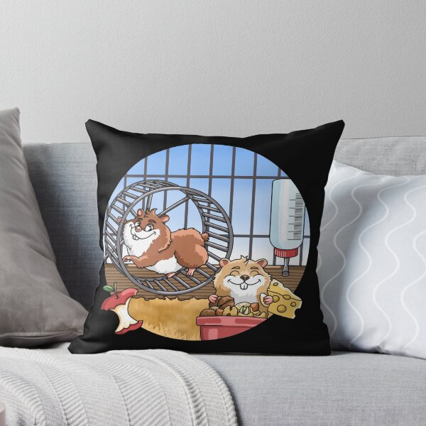 Item preview, Fluffy hamsters hamster wheel cage designed and sold by ARTemyzz.