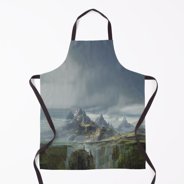 Item preview, semi abstract Fantasy Landscape designed and sold by Barbara Medeiros.