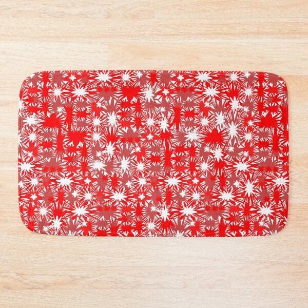 Item preview, Geometric, Pattern, Shapes, Lines, Modern,  Abstract, Art, Efflorescent- Red on No Color designed and sold by LucidLounger.