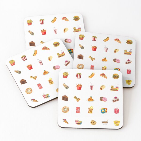 Item preview, Fast Food Mega Bundle Sticker Pack designed and sold by StickersHub94.