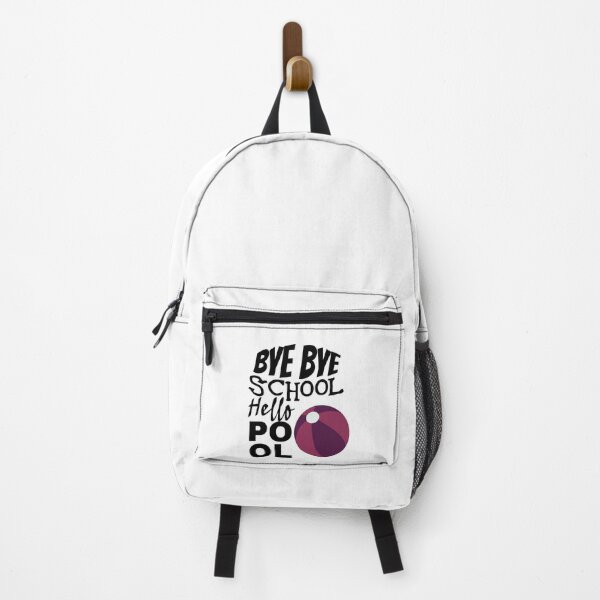 Item preview, Bye Bye School Hello Pool (Black) designed and sold by superdumb70.