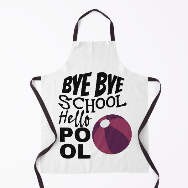Item preview, Bye Bye School Hello Pool (Black) designed and sold by superdumb70.