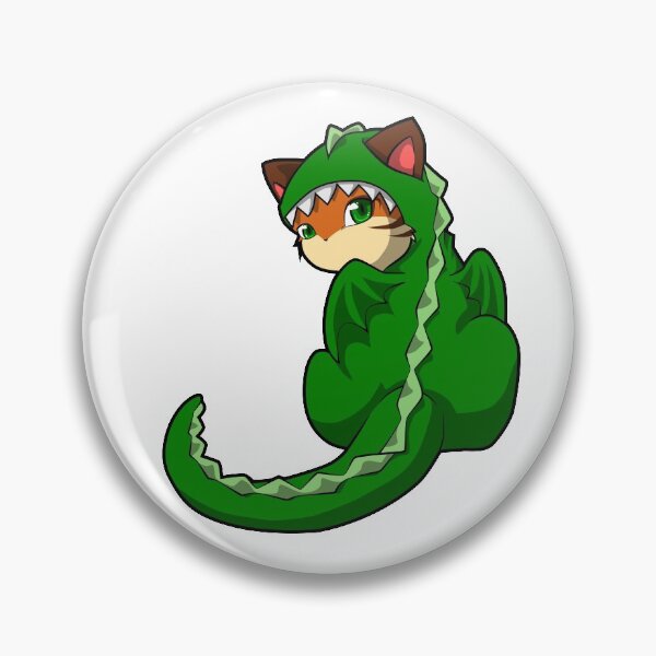 Item preview, Crafty Cat in Green Dragon Costume designed and sold by CraftyCatD.