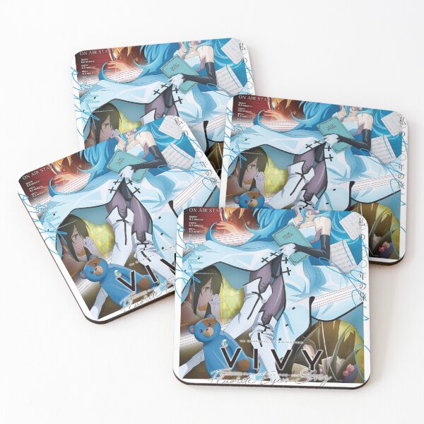 Item preview, Vivy: Fluorite Eye's Song anime poster cover art designed and sold by wazzaah.