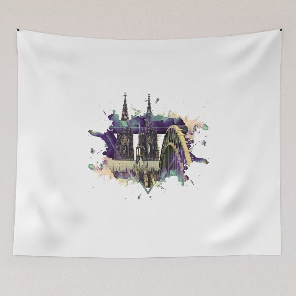 Item preview, Cologne Cathedral Cologne Cologne Skyline designed and sold by BullDesignsShop.
