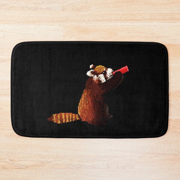 Item preview, Red panda drinking from a red can designed and sold by AlbinoSnowman.
