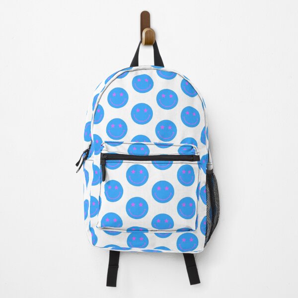 Item preview, Blue smiley face  designed and sold by lacy2313.