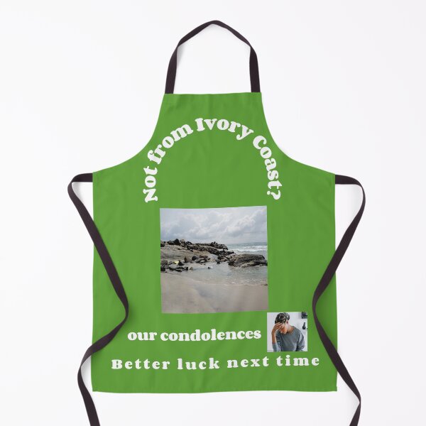 Item preview, "Condolences to non Ivorians"  (white text) designed and sold by skoumpourdides.