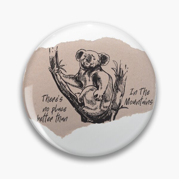 Item preview, The Iconic Australian Animal Koala -Koala Enjoying Life In The Mountains designed and sold by Red-ElYoubi.