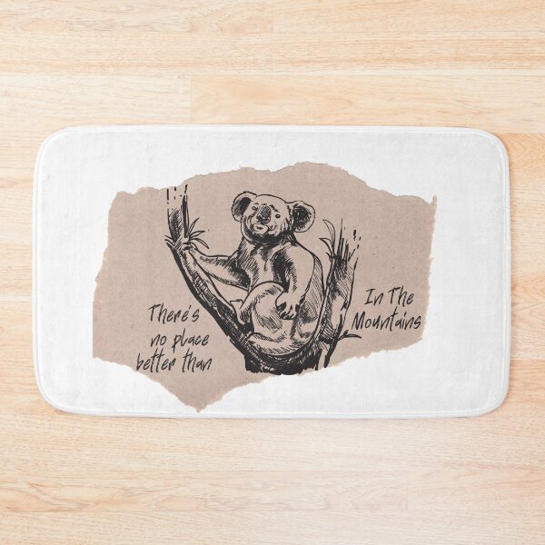 Item preview, The Iconic Australian Animal Koala -Koala Enjoying Life In The Mountains designed and sold by Red-ElYoubi.