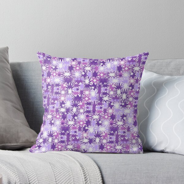 Item preview, Geometric, Pattern, Shapes, Lines, Modern,  Abstract, Art, Efflorescent - Purple on No Color designed and sold by LucidLounger.